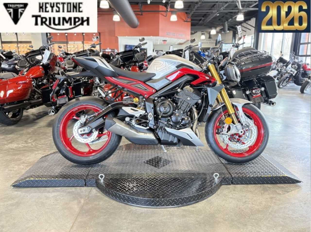 2026 TRIUMPH TRIDENT 660 TRIPLE TRIBUTE EDITION SAPPHIRE BLK/COBAL