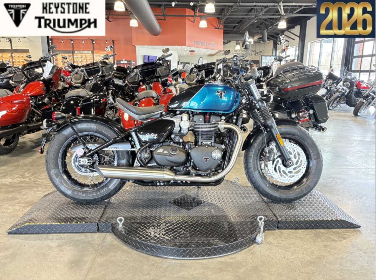 2026 TRIUMPH TRIDENT 660 TRIPLE TRIBUTE EDITION SAPPHIRE BLK/COBAL