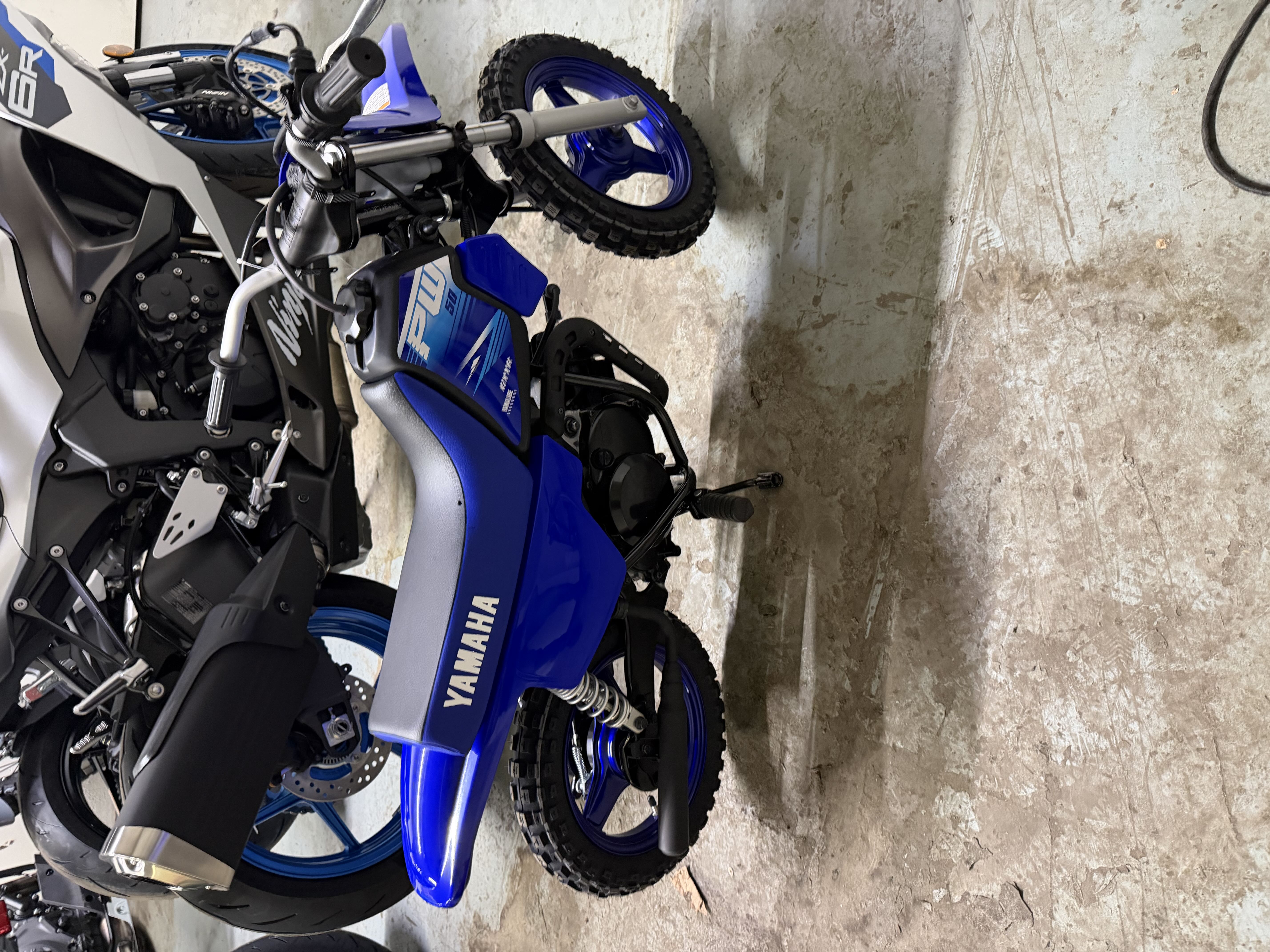 2027 YAMAHA PW 50 TEAM YAMAHA BLUE