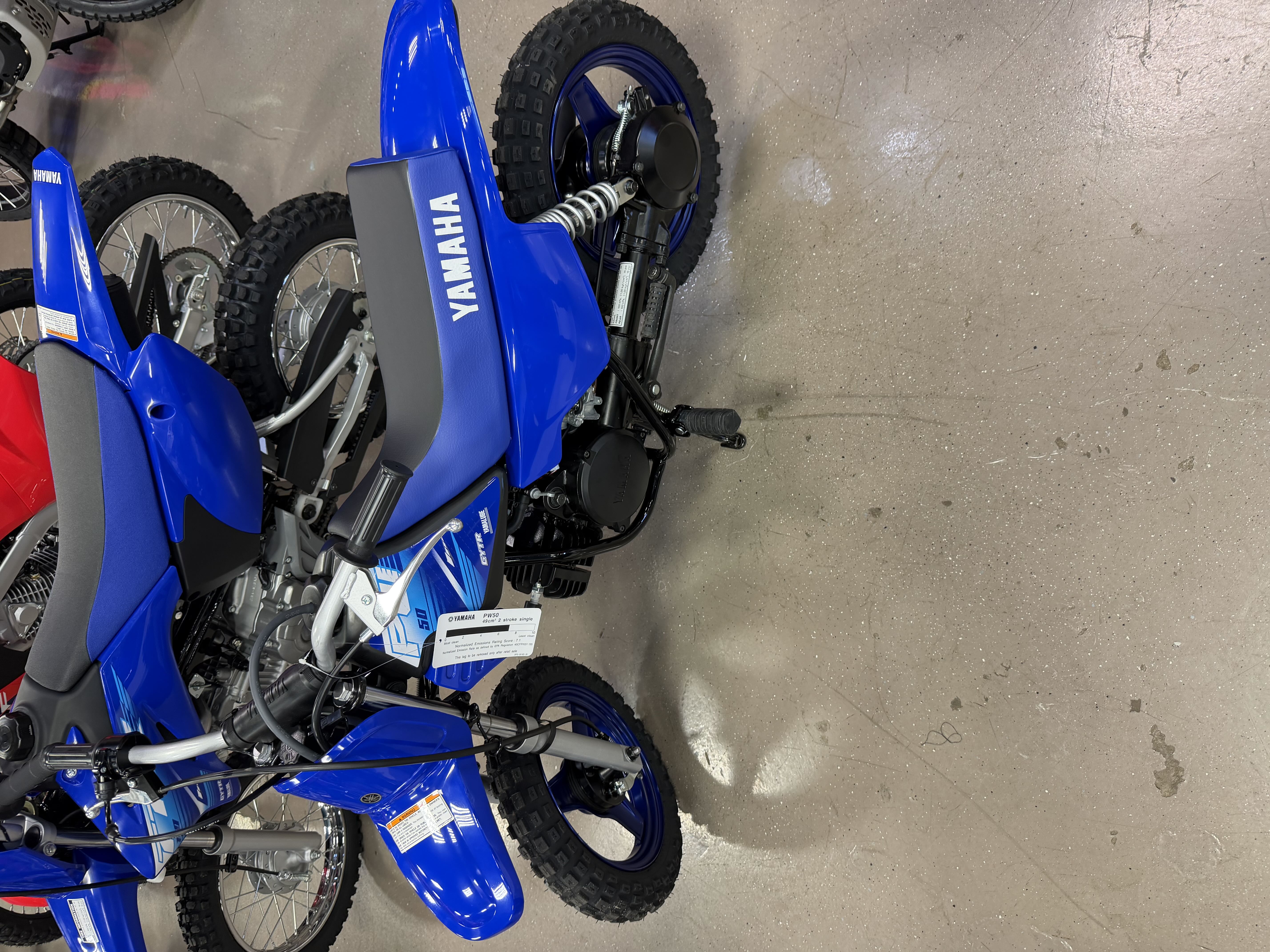 2027 YAMAHA PW 50 TEAM YAMAHA BLUE