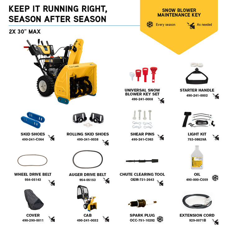 2023 Cub Cadet MAX Snow Blower 2X - 30 in for sale in the Pompano Beach, FL area. Get the best drive out price on 2023 Cub Cadet MAX Snow Blower 2X - 30 in and compare.