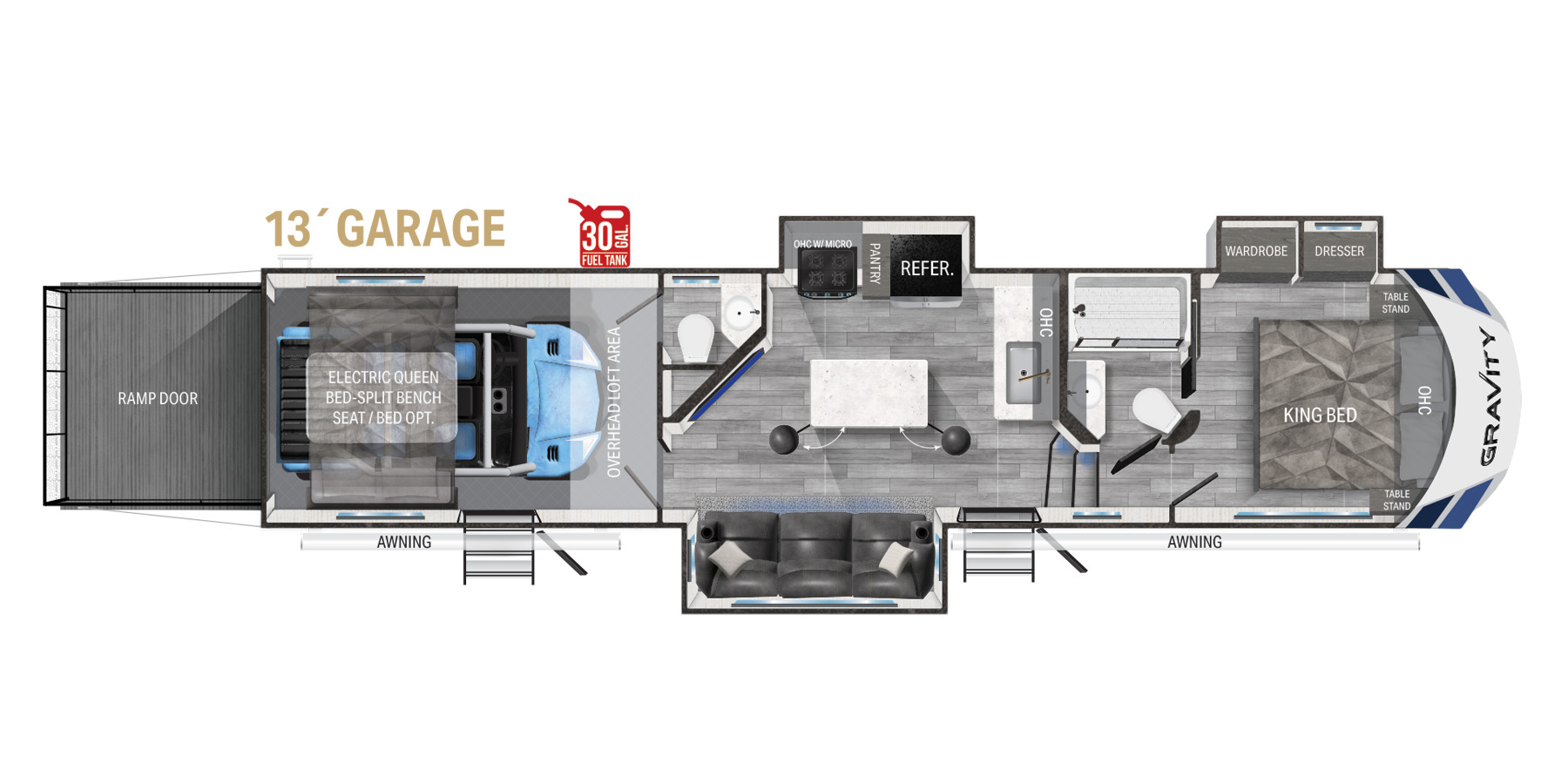 2023 HEARTLAND Gravity - 3570 for sale in the Pompano Beach, FL area. Get the best drive out price on 2023 HEARTLAND Gravity - 3570 and compare.