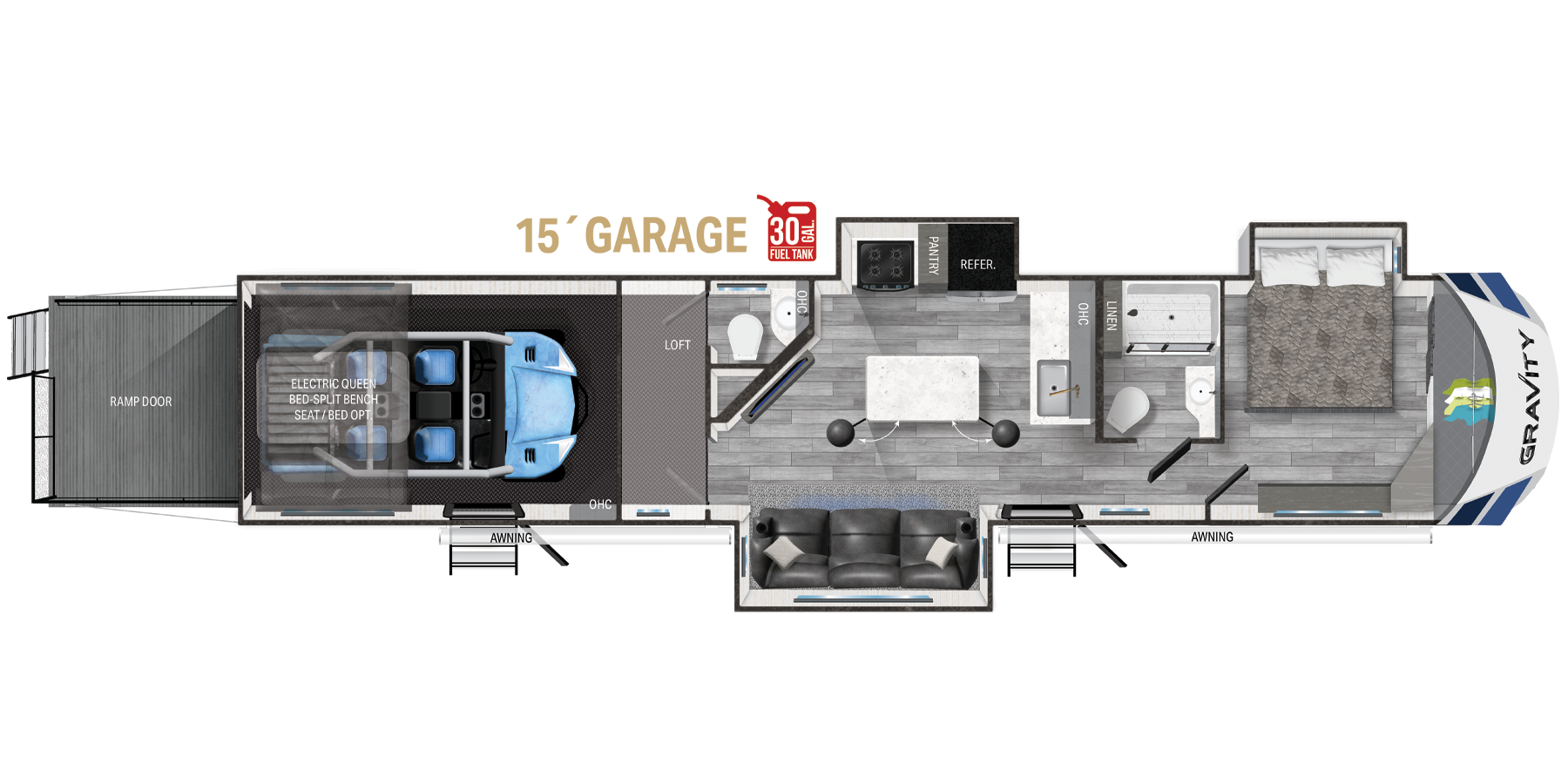 2023 HEARTLAND Gravity - 3950 for sale in the Pompano Beach, FL area. Get the best drive out price on 2023 HEARTLAND Gravity - 3950 and compare.