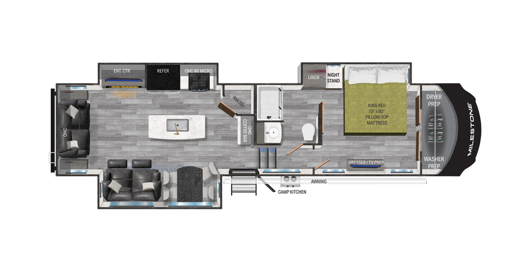 2023 HEARTLAND Milestone - 326 RL for sale in the Pompano Beach, FL area. Get the best drive out price on 2023 HEARTLAND Milestone - 326 RL and compare.