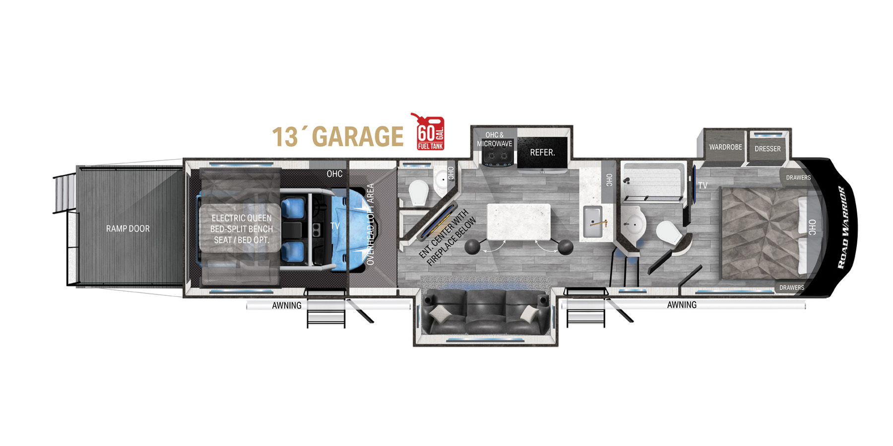 2023 HEARTLAND Road Warrior - 375 for sale in the Pompano Beach, FL area. Get the best drive out price on 2023 HEARTLAND Road Warrior - 375 and compare.