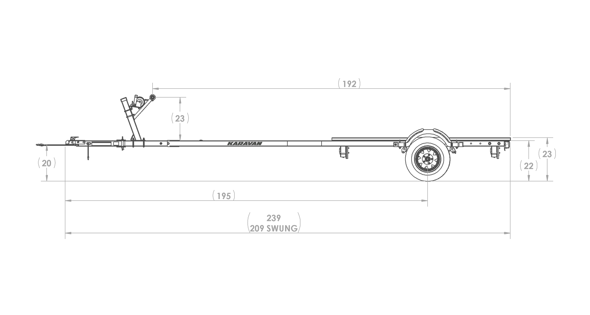 2023 Karavan Boat Trailers SINGLE AXLE 1800 BUNK - Base for sale in the Pompano Beach, FL area. Get the best drive out price on 2023 Karavan Boat Trailers SINGLE AXLE 1800 BUNK - Base and compare.