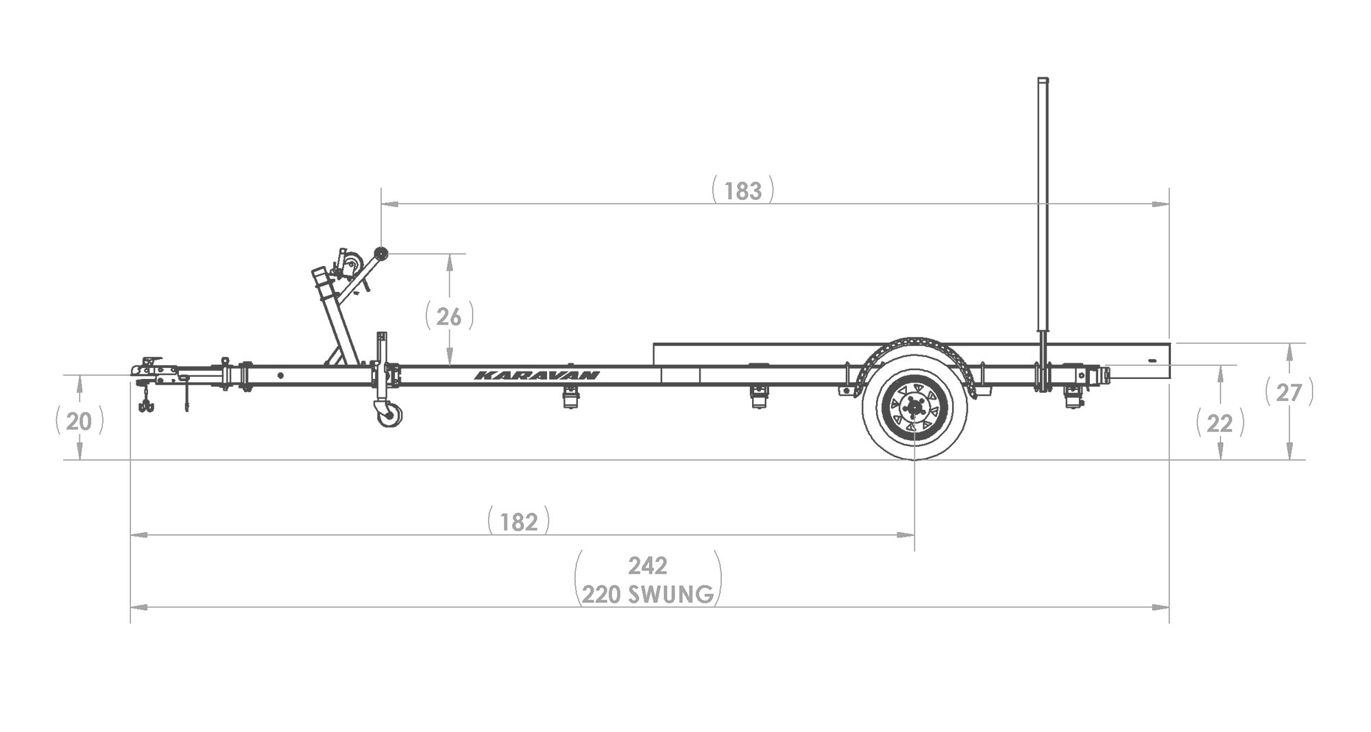 2023 Karavan Boat Trailers SINGLE AXLE ALUMINUM 2450 BUNK - Base for sale in the Pompano Beach, FL area. Get the best drive out price on 2023 Karavan Boat Trailers SINGLE AXLE ALUMINUM 2450 BUNK - Base and compare.