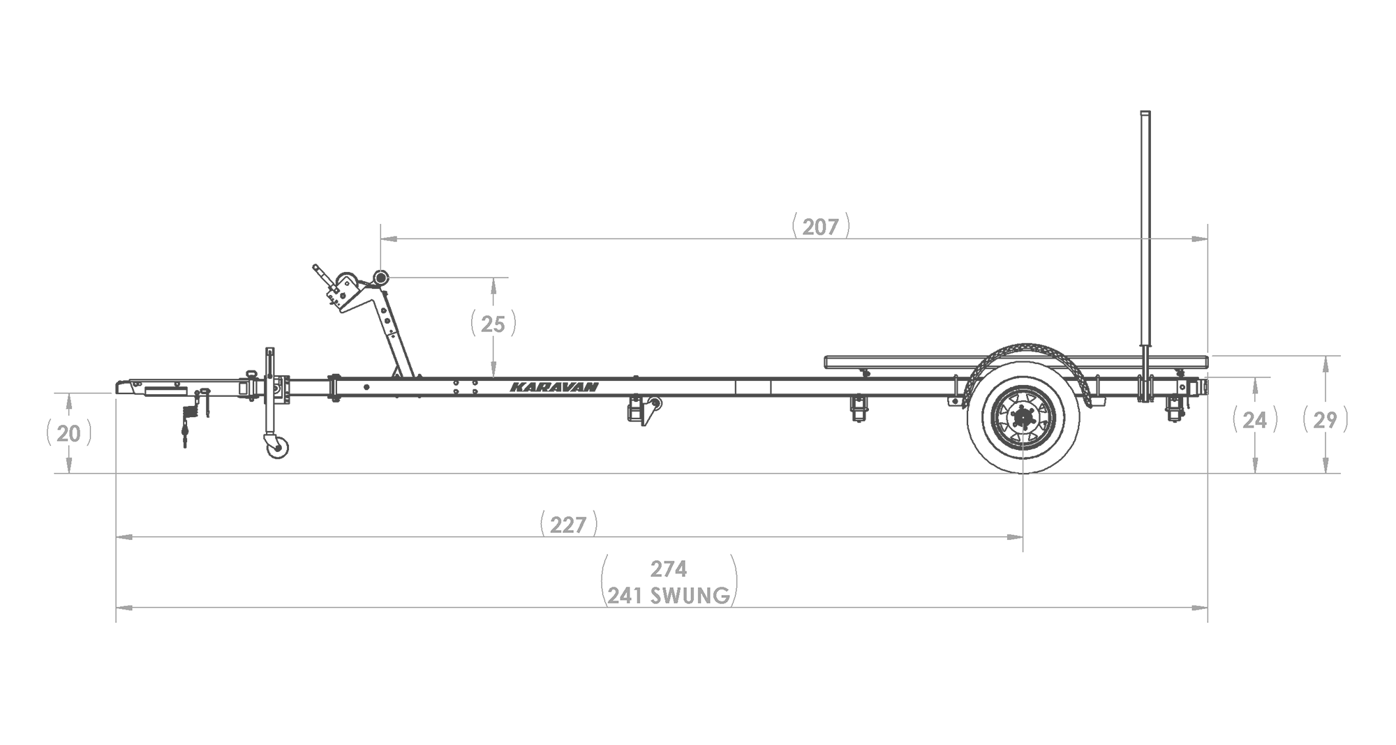 2023 Karavan Boat Trailers SINGLE AXLE ALUMINUM 4100 BUNK - Base for sale in the Pompano Beach, FL area. Get the best drive out price on 2023 Karavan Boat Trailers SINGLE AXLE ALUMINUM 4100 BUNK - Base and compare.