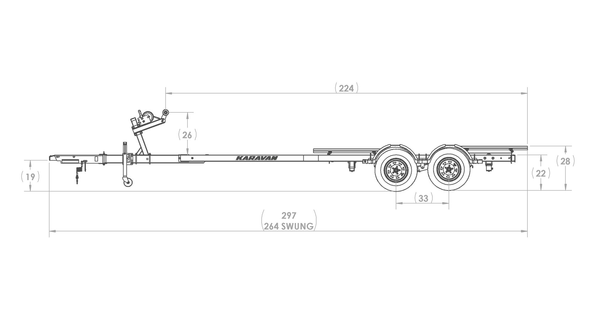 2023 Karavan Boat Trailers TANDEM AXLE 4800 BUNK - Base for sale in the Pompano Beach, FL area. Get the best drive out price on 2023 Karavan Boat Trailers TANDEM AXLE 4800 BUNK - Base and compare.