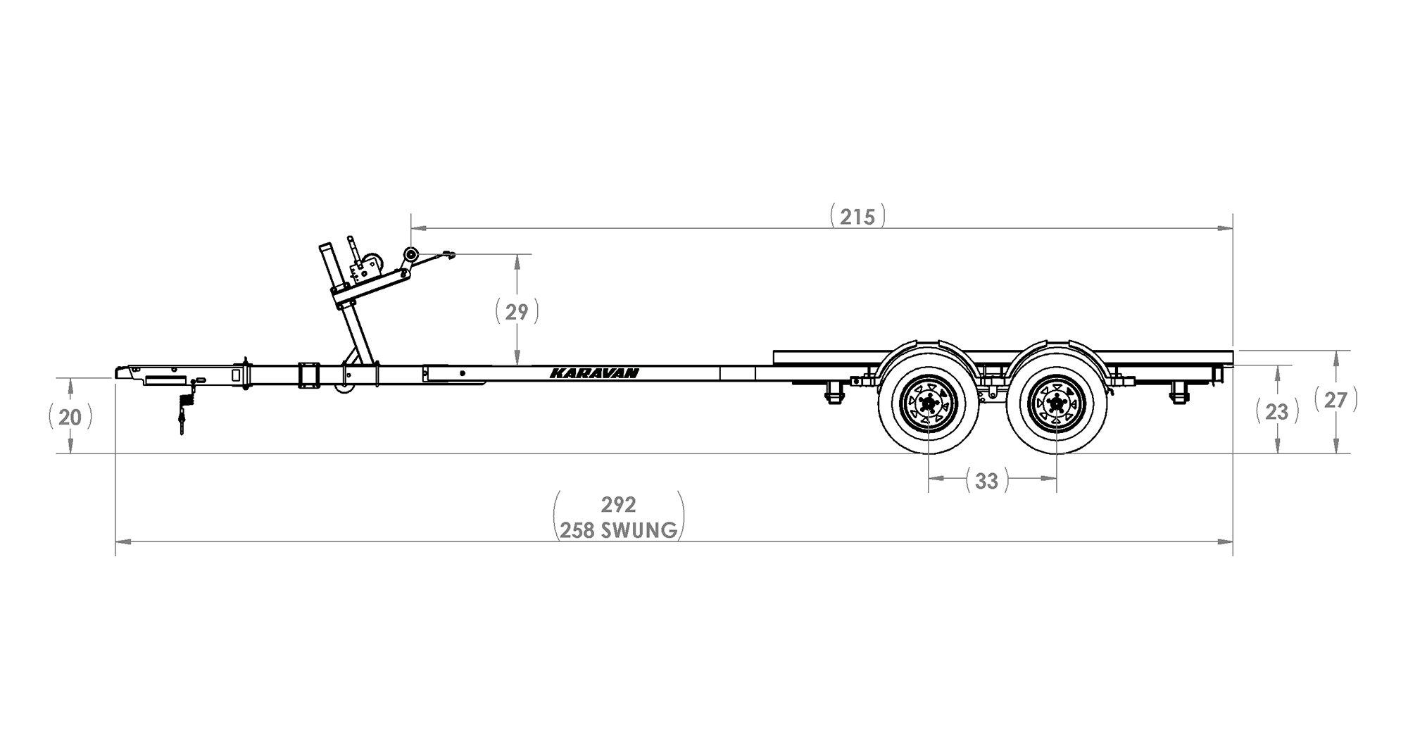 2023 Karavan Boat Trailers TANDEM AXLE 4800 CUSTOM BUNK - Base for sale in the Pompano Beach, FL area. Get the best drive out price on 2023 Karavan Boat Trailers TANDEM AXLE 4800 CUSTOM BUNK - Base and compare.