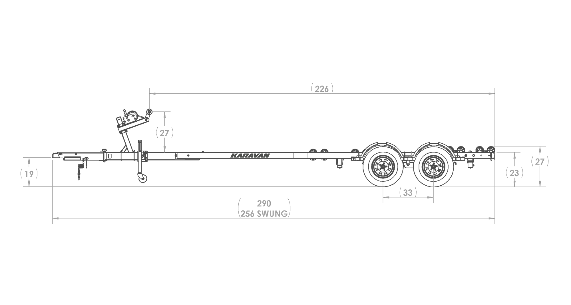 2023 Karavan Boat Trailers TANDEM AXLE 4800 ROLLER - Base for sale in the Pompano Beach, FL area. Get the best drive out price on 2023 Karavan Boat Trailers TANDEM AXLE 4800 ROLLER - Base and compare.