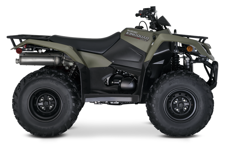 2023 Suzuki KingQuad 400FSI - Base for sale in the Pompano Beach, FL area. Get the best drive out price on 2023 Suzuki KingQuad 400FSI - Base and compare.