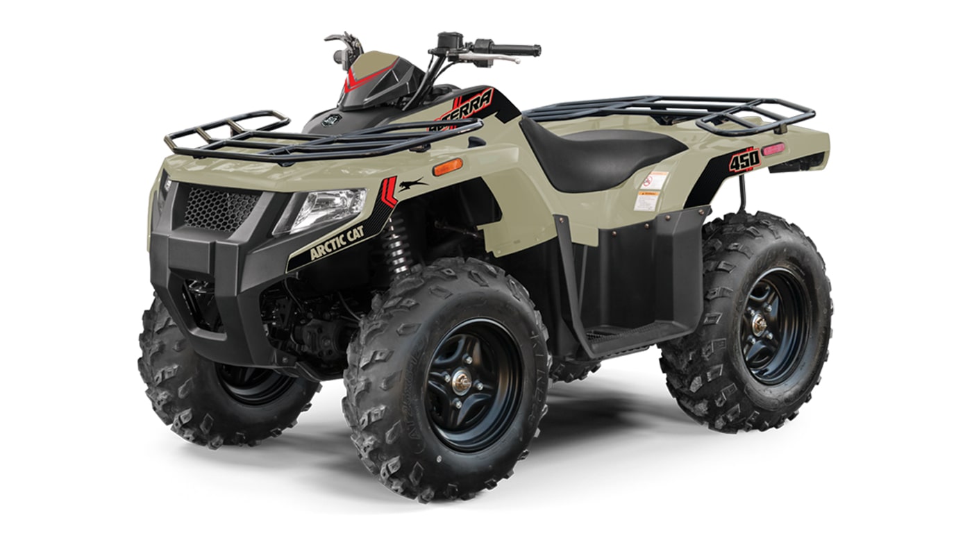 2024 Arctic Cat Alterra 450 - 4x4 for sale in the Pompano Beach, FL area. Get the best drive out price on 2024 Arctic Cat Alterra 450 - 4x4 and compare.