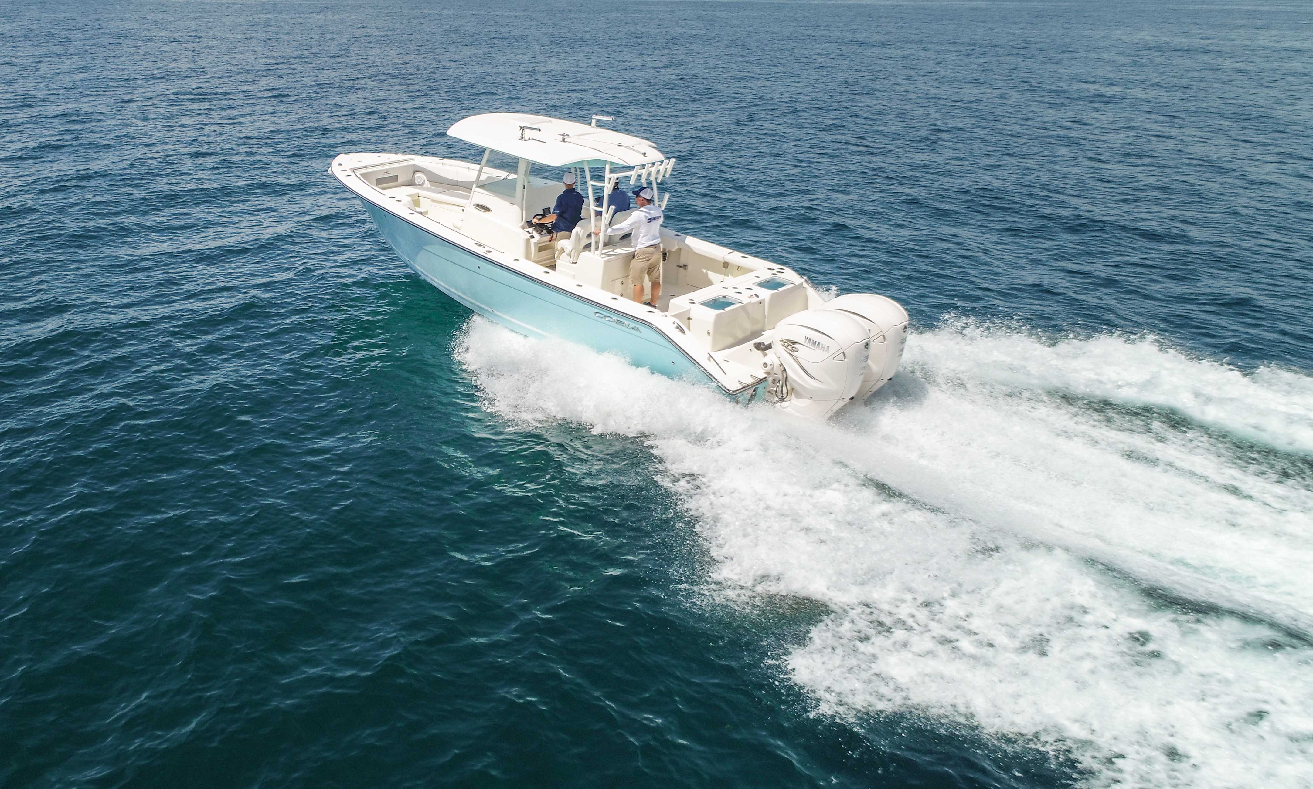 2024 Cobia 320 - CC for sale in the Pompano Beach, FL area. Get the best drive out price on 2024 Cobia 320 - CC and compare.