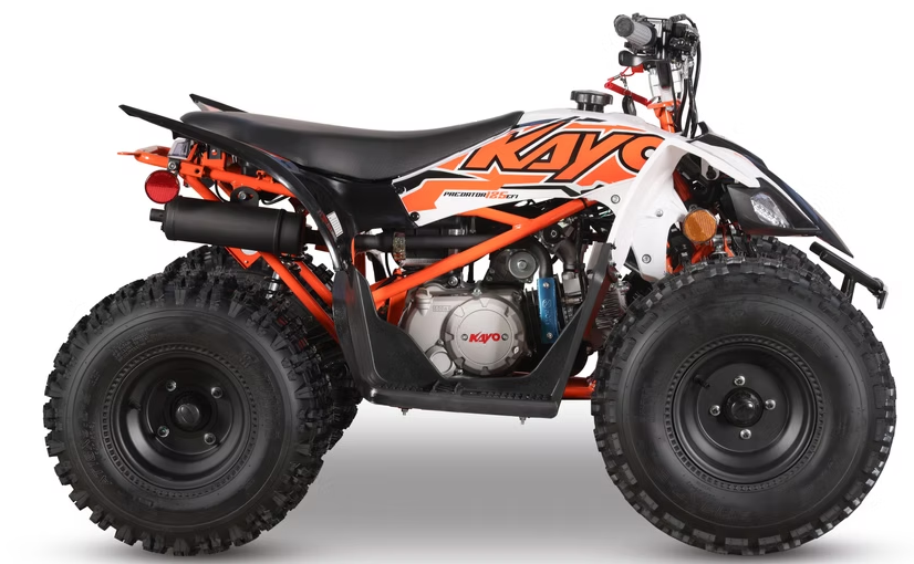 2024 Kayo Predator - 125 for sale in the Pompano Beach, FL area. Get the best drive out price on 2024 Kayo Predator - 125 and compare.