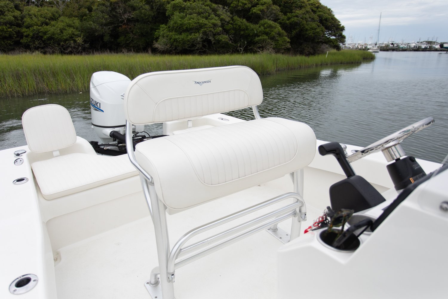 2024 Savannah Boats SS19 - Hybrid Skiff for sale in the Pompano Beach, FL area. Get the best drive out price on 2024 Savannah Boats SS19 - Hybrid Skiff and compare.