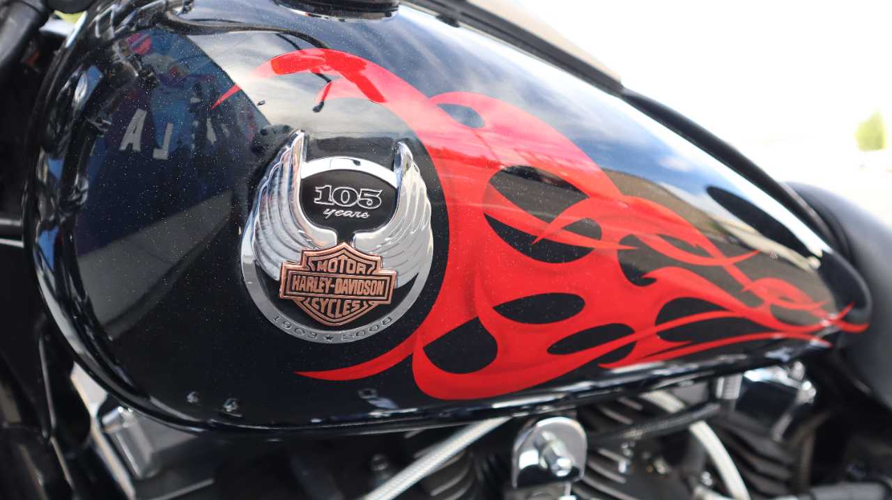 HARLEY-DAVIDSON DYNA GLIDE WIDE GLIDE 105 ANNIV EDITION